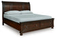 Porter California  Sleigh Storage Bed
