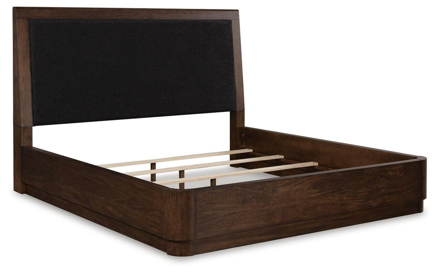 Cama tapizada con paneles Dilenno California