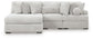 Sofá seccional de 3 piezas Cuddle Plush con chaise longue