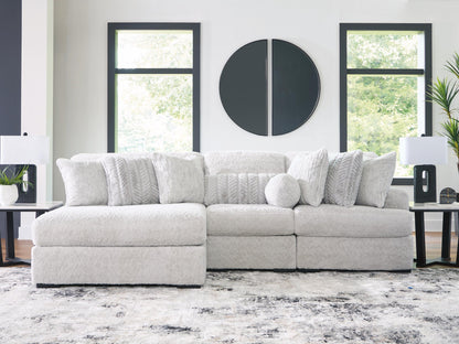 Sofá seccional de 3 piezas Cuddle Plush con chaise longue