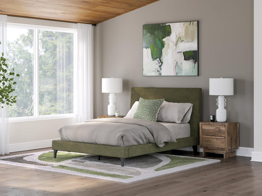 Chirason  Uph Bed W/Roll Slats