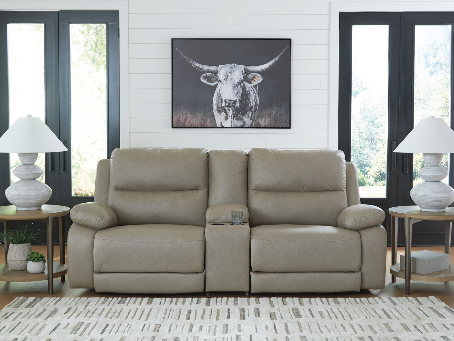 Seccional reclinable eléctrico de 3 piezas Narwhal Place