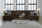 Seccional de 3 piezas Kimlee con doble chaise longue