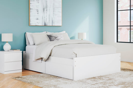 Ashley Express - Onita  Platform Bed With 1 Side Storage