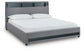 Verishaw  Upholstered Bed With Wireless Audio