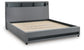 Verishaw  Upholstered Bed With Wireless Audio