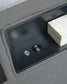 Verishaw  Upholstered Bed With Wireless Audio