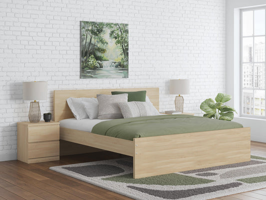 Ashley Express - Cama de plataforma con panel Onita