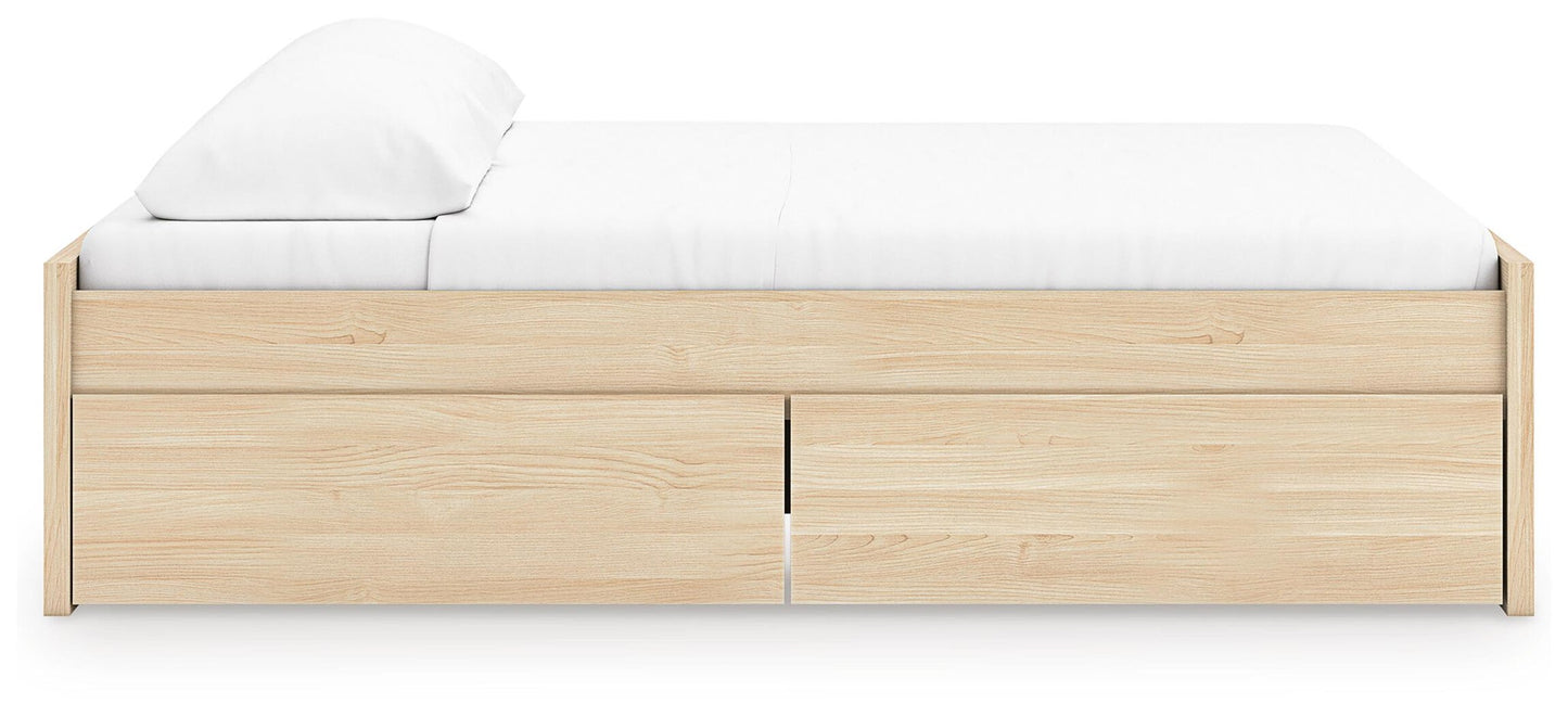 Ashley Express - Onita  Platform Bed With 1 Side Storage