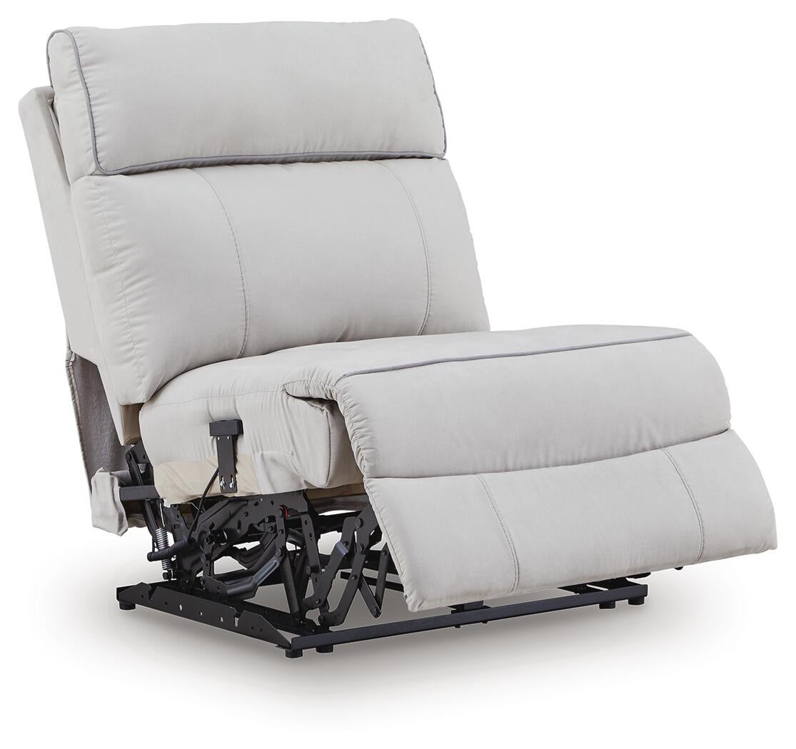 Seccional reclinable de 7 piezas Social Pointe con consolas de almacenamiento