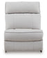 Seccional reclinable de 7 piezas Social Pointe con consolas de almacenamiento