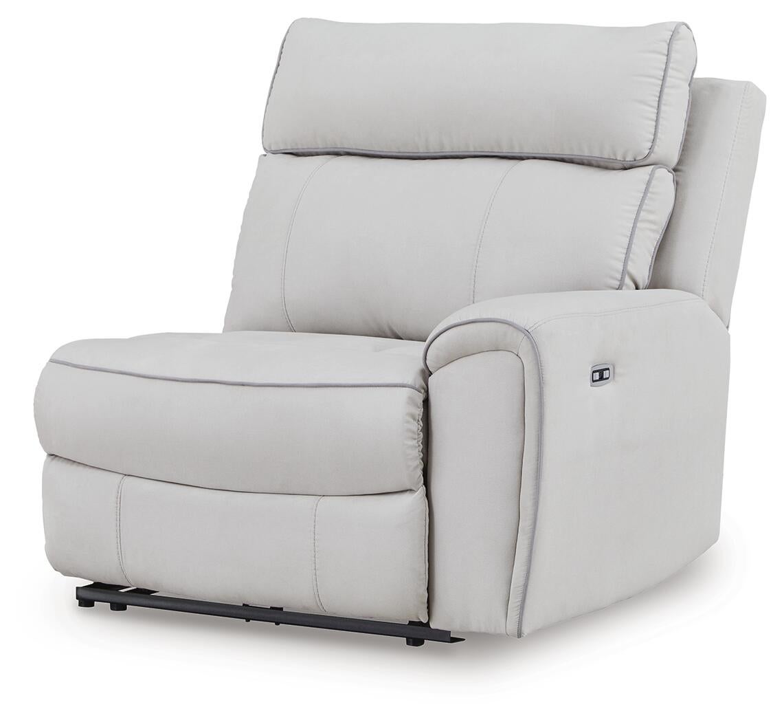 Seccional reclinable de 7 piezas Social Pointe con consolas de almacenamiento