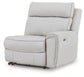 Seccional reclinable de 7 piezas Social Pointe con consolas de almacenamiento