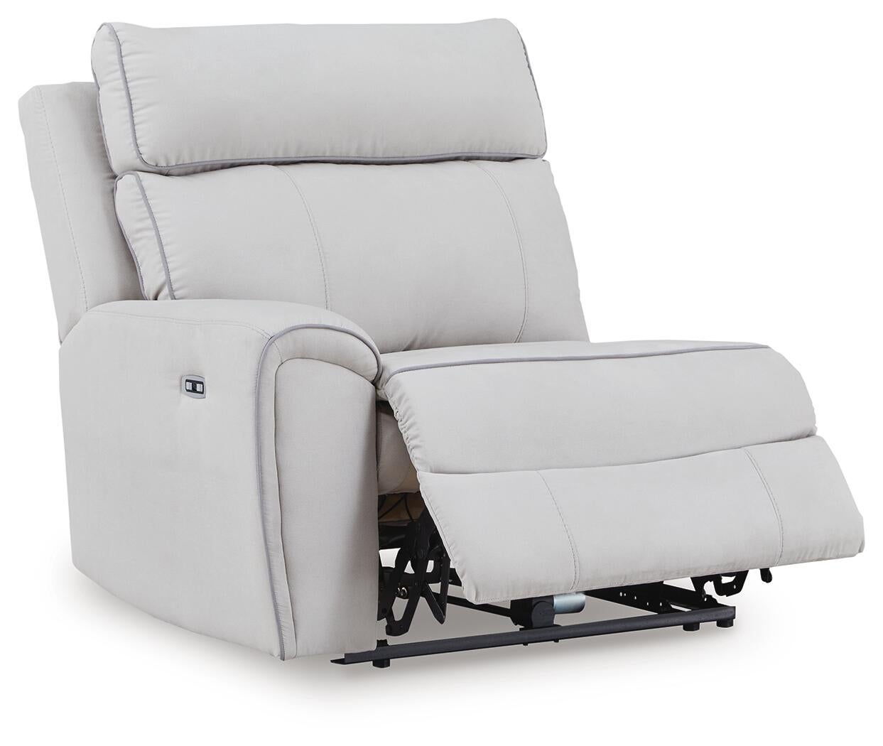 Seccional reclinable de 7 piezas Social Pointe con consolas de almacenamiento