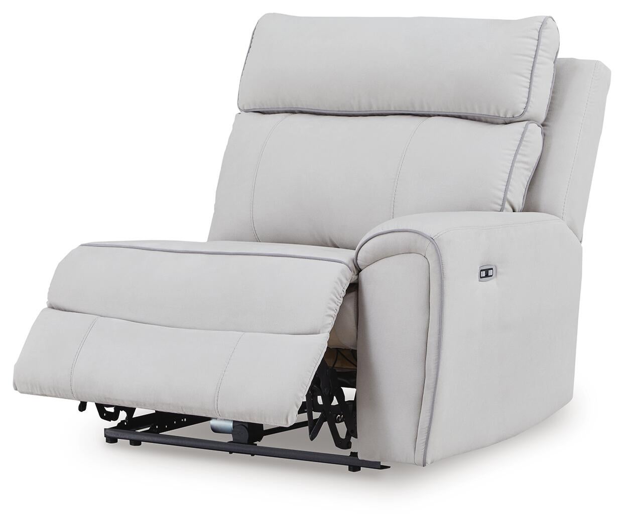 Seccional reclinable de 7 piezas Social Pointe con consolas de almacenamiento