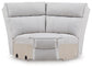 Seccional reclinable de 7 piezas Social Pointe con consolas de almacenamiento
