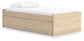 Ashley Express - Cama con plataforma Onita con 1 espacio de almacenamiento lateral
