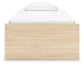 Ashley Express - Cama con plataforma Onita con 1 espacio de almacenamiento lateral