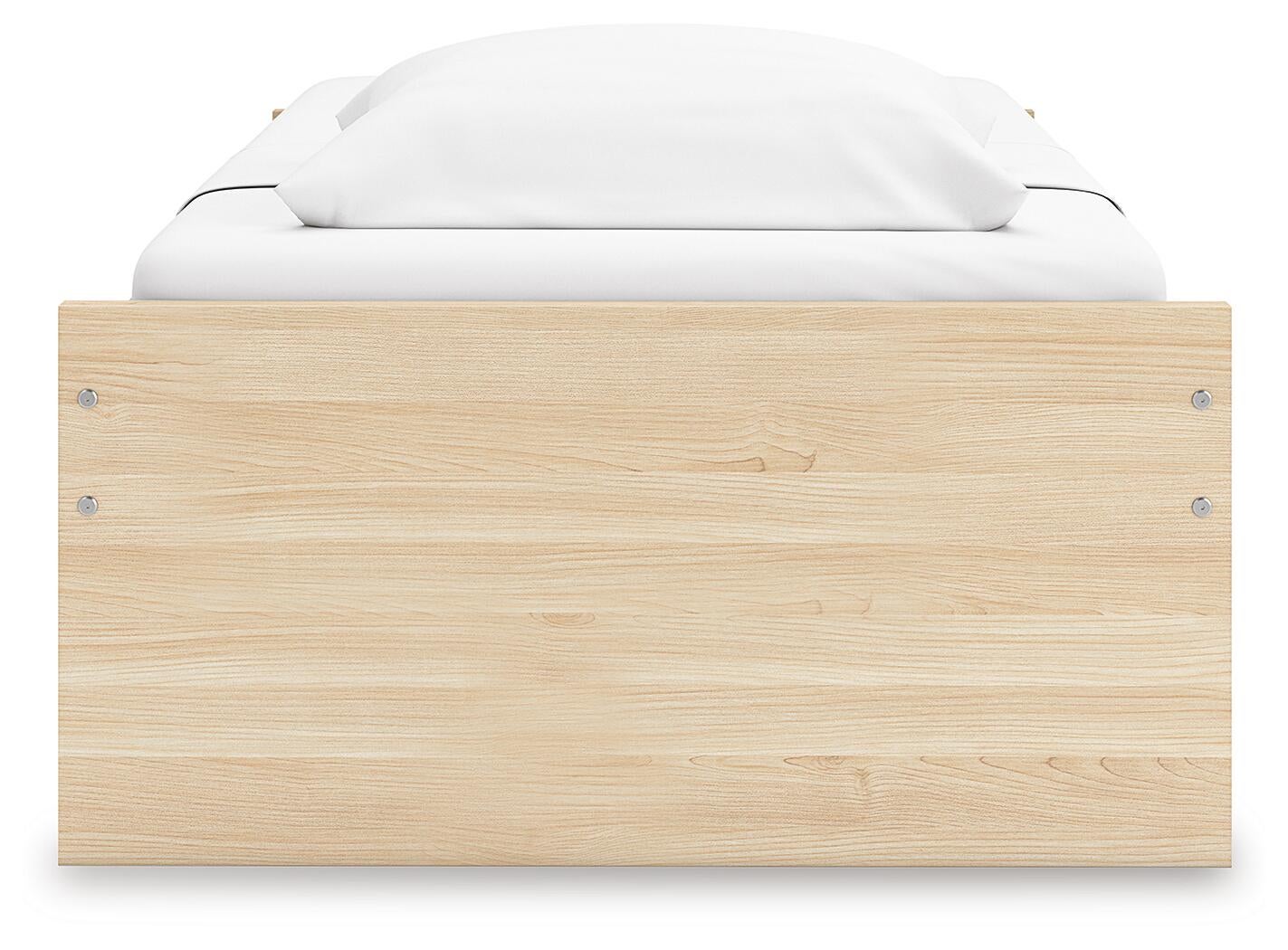 Ashley Express - Cama con plataforma Onita con 1 espacio de almacenamiento lateral
