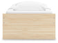 Ashley Express - Cama con plataforma Onita con 1 espacio de almacenamiento lateral