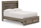 Elbrim  Panel Storage Bed
