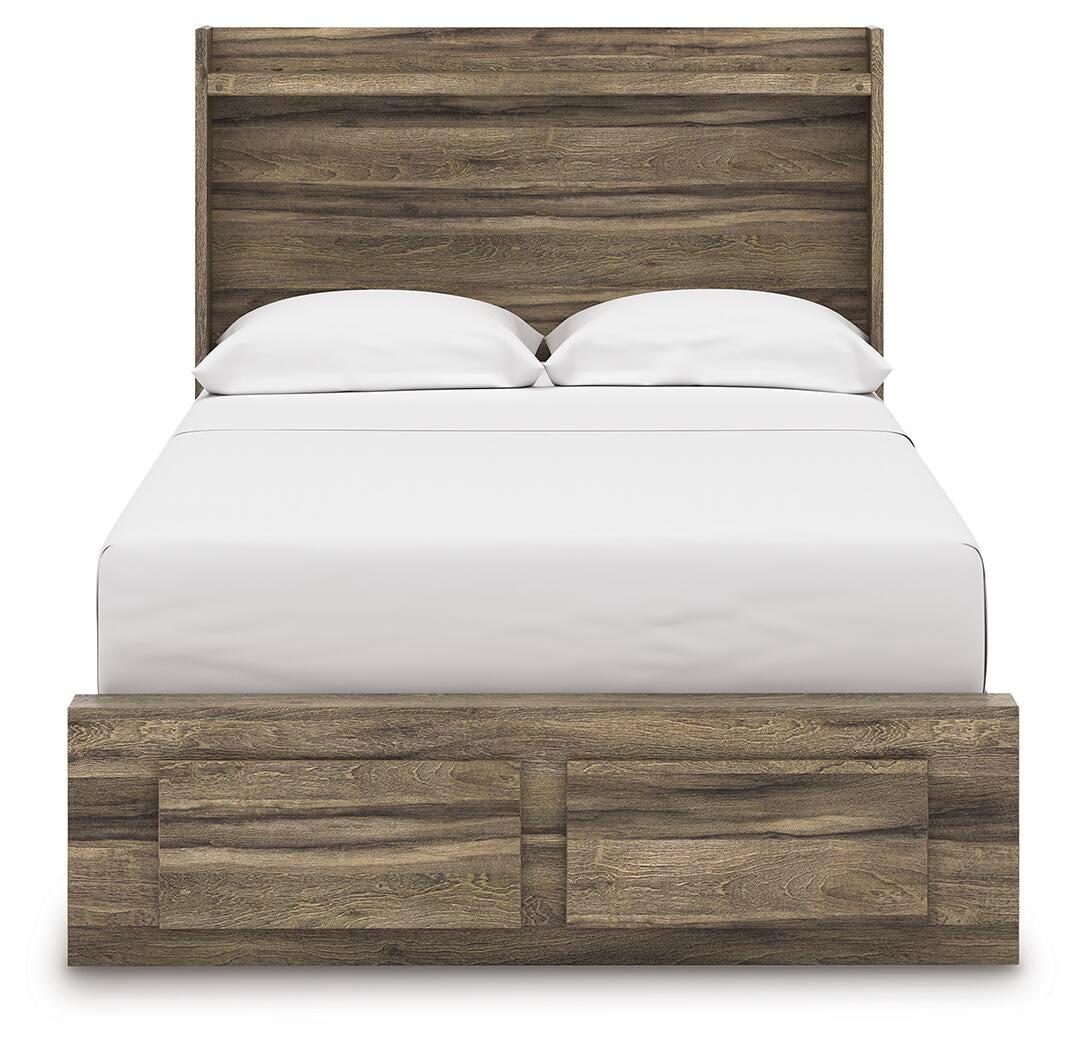 Elbrim  Panel Storage Bed