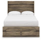 Elbrim  Panel Storage Bed