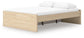 Ashley Express - Cama con plataforma Onita con 1 espacio de almacenamiento lateral