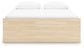 Ashley Express - Cama con plataforma Onita con 1 espacio de almacenamiento lateral