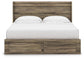 Elbrim  Panel Storage Bed
