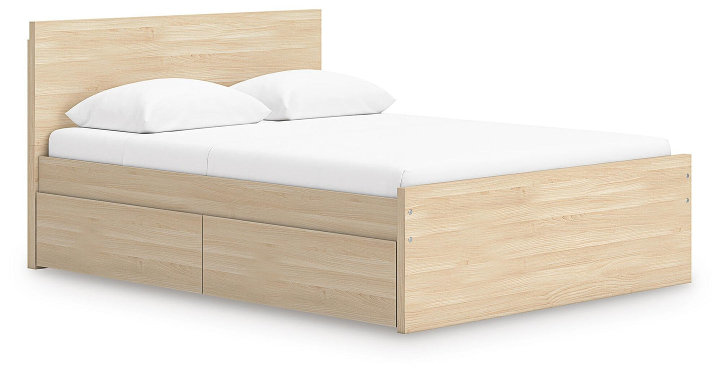 Ashley Express - Onita  Panel Platform Bed With 2 Side Storage