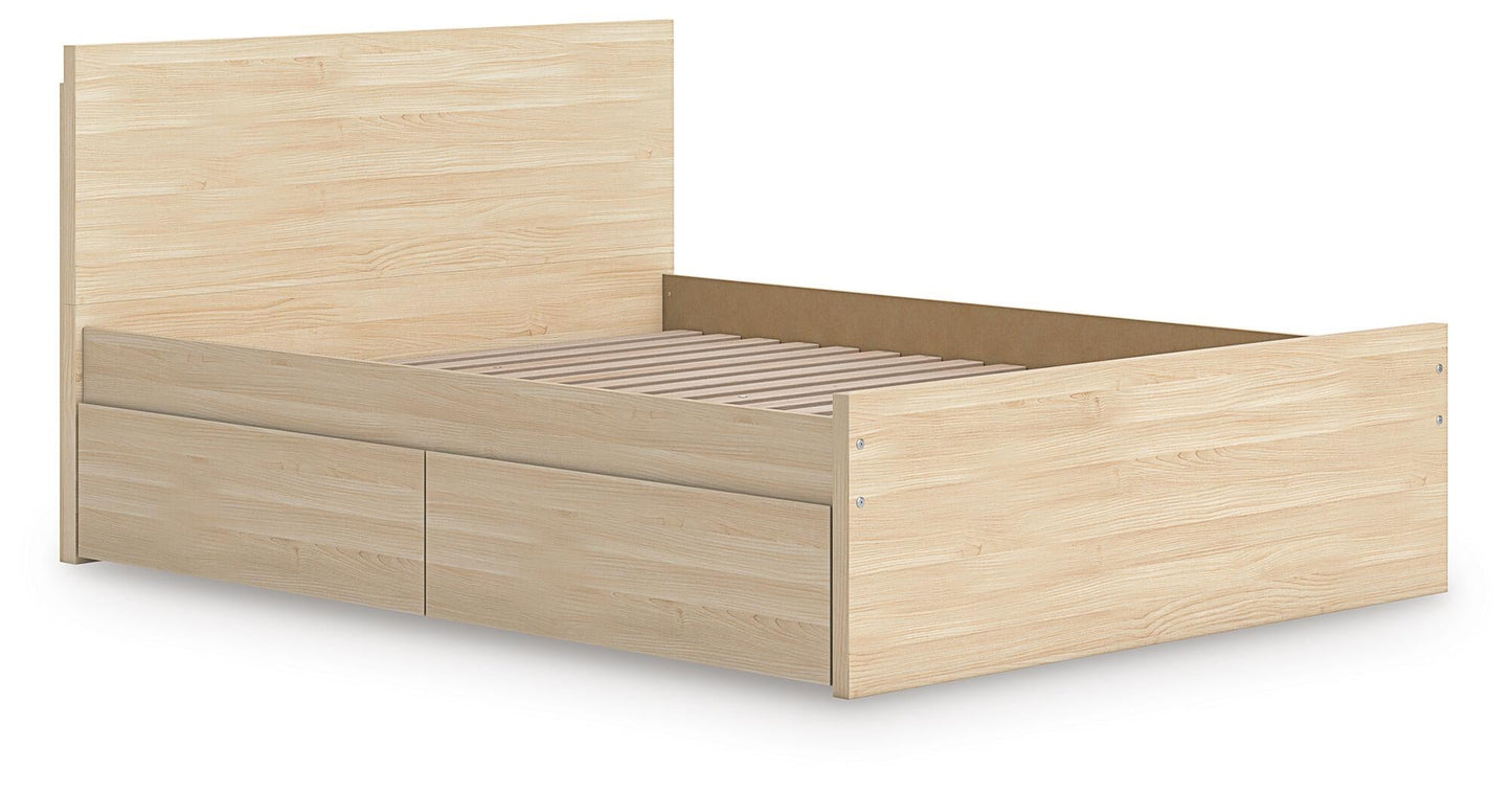 Ashley Express - Onita  Panel Platform Bed With 2 Side Storage