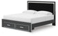 Zuraleus  Upholstered Panel Storage Bed