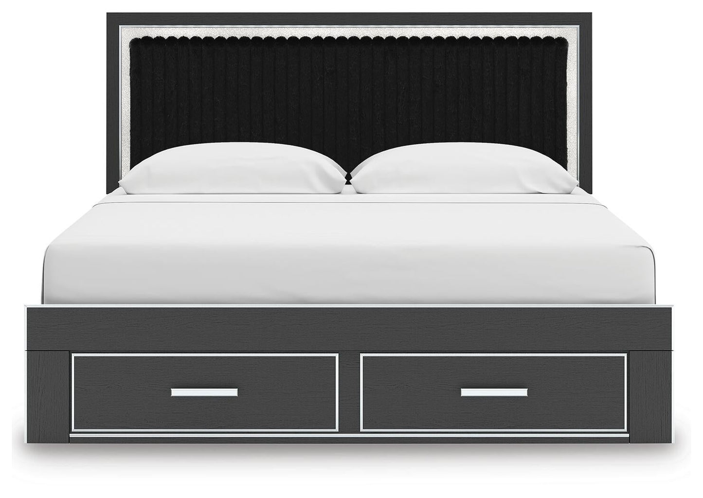 Zuraleus  Upholstered Panel Storage Bed