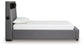 Ashley Express - Verishaw  Upholstered Bed With Wireless Audio