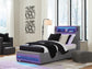 Ashley Express - Verishaw  Upholstered Bed With Wireless Audio