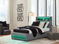 Ashley Express - Verishaw  Upholstered Bed With Wireless Audio