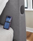 Ashley Express - Verishaw  Upholstered Bed With Wireless Audio