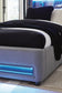 Ashley Express - Verishaw  Upholstered Bed With Wireless Audio