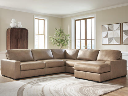 Seccional de 5 piezas Veronella con chaise longue