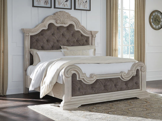 Bruchandi California Cama Tapizada con Panel