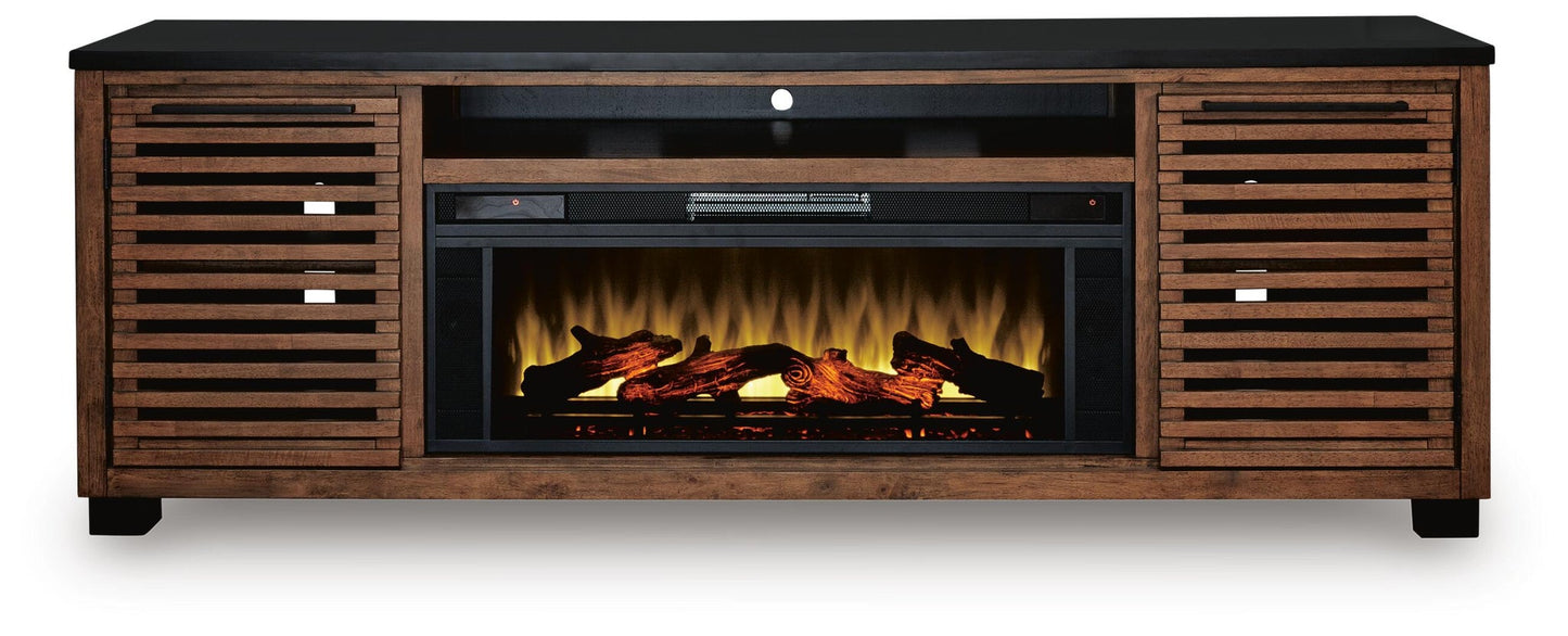 Kallari 84" TV Stand with Electric Fireplace