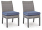 Ashley Express - Half Moon Beach Side Chair with Cushion (2/CN)