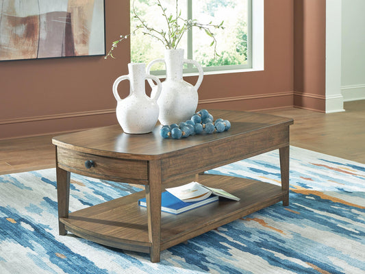 Ashley Express - Mesa de centro rectangular Burkbyer