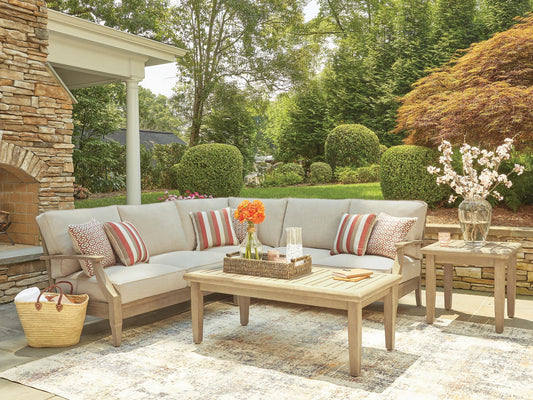 Seccional exterior Clare View de 3 piezas