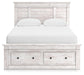 Makidern  Panel Storage Bed