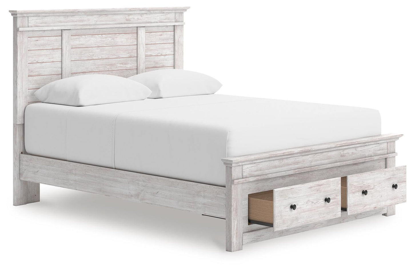 Makidern  Panel Storage Bed