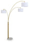 Ashley Express - Valo Metal Arc Lamp (1/CN)