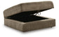 Puf otomano Camellia-Court con almacenamiento