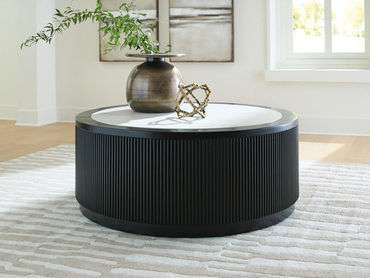 Mesa de cóctel redonda Grayman